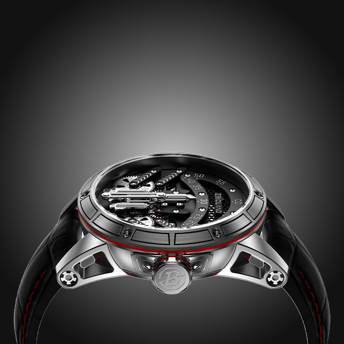 Zbioland Space Series Silver Space Rocket Swiss Sellita Movement Automatic Watch