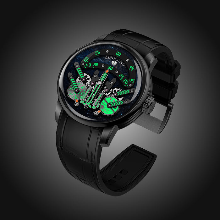 Zbioland Space Series Space Rocket 2.0 Starry Sky Swiss Sellita Movement Limited Edition Automatic Watch
