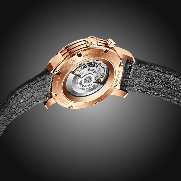 Zbioland Casino Series Rose Gold Friendship Swiss Sellita Movement Automatic Watch