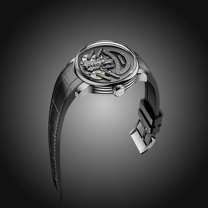 Zbioland Space Series Black Space Rocket 2.0 Swiss Sellita Movement Automatic Watch