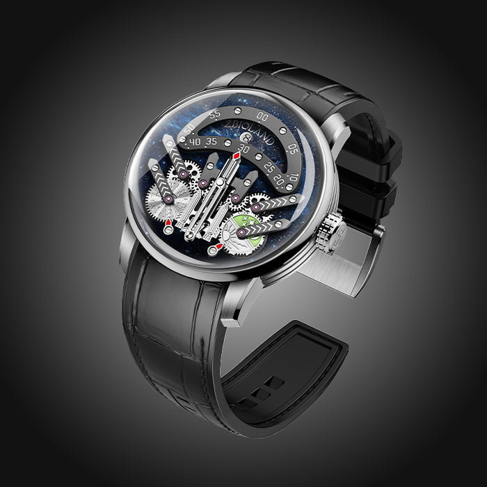 Zbioland Space Series Space Rocket 2.0 Starry Sky Swiss Sellita Movement Limited Edition Automatic Watch