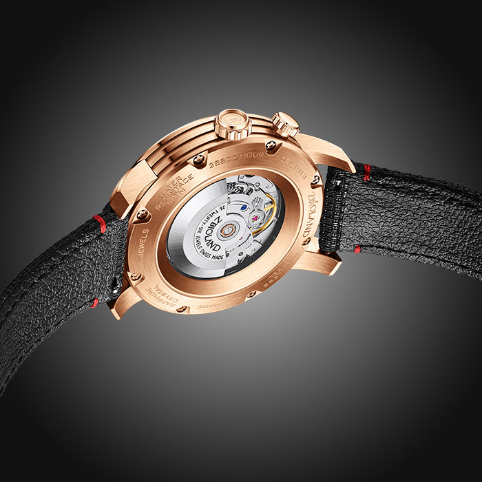 Zbioland Casino Series Rose Gold Casino Swiss Sellita Movement Automatic Watch
